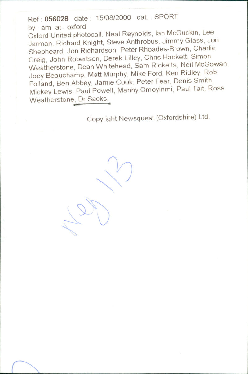 Dr. Sacks - Vintage Photograph