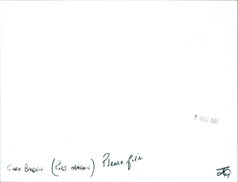 Gary Baiden - Vintage Photograph