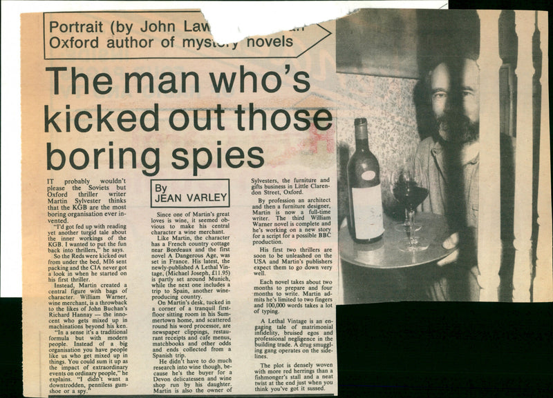 Martin Sylvester - Vintage Photograph