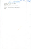 Jill Whalley - Vintage Photograph