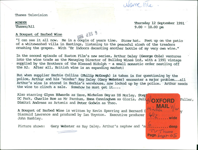 Gary webster - Vintage Photograph