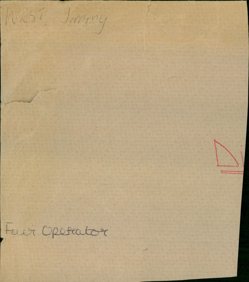 West Jimmy - Vintage Photograph