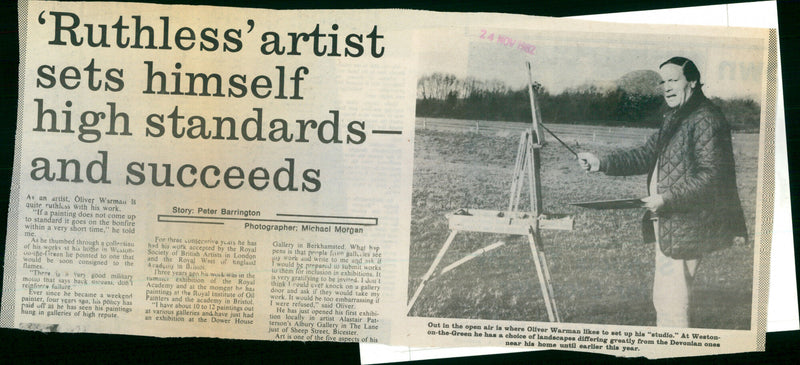 Oliver Warman - Vintage Photograph