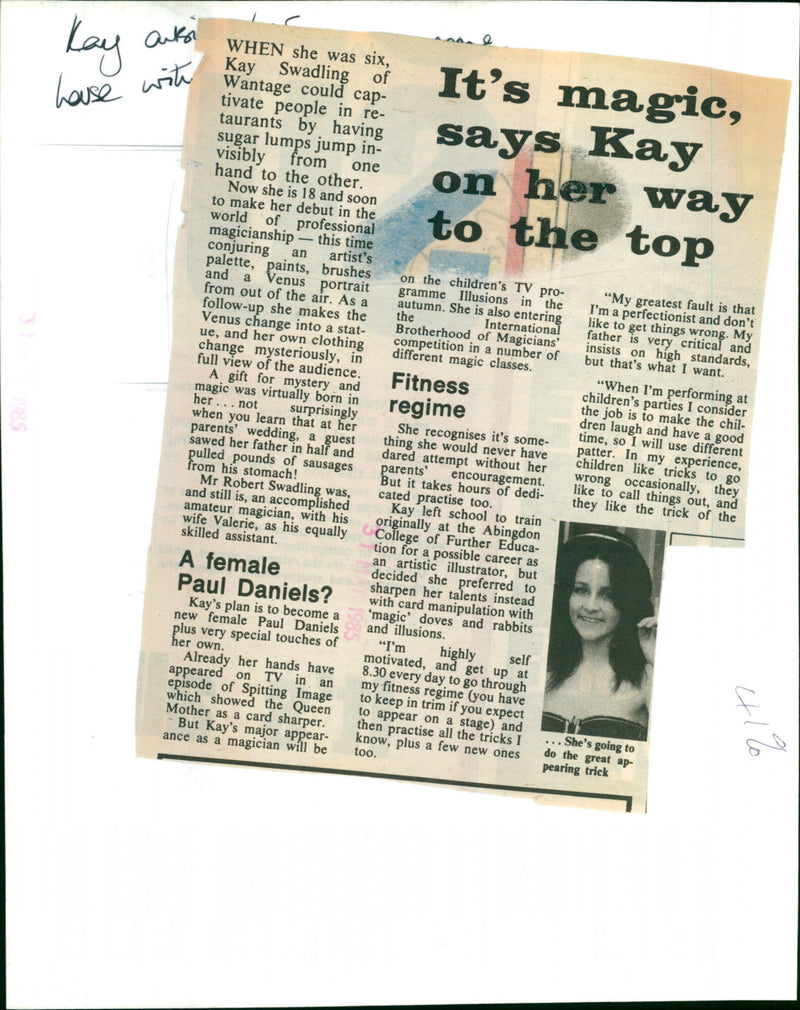 Kay Swadling - Vintage Photograph