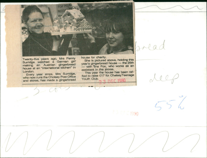 Penny Surridge - Vintage Photograph