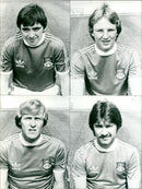 Wrexham FC players - Vintage Photograph