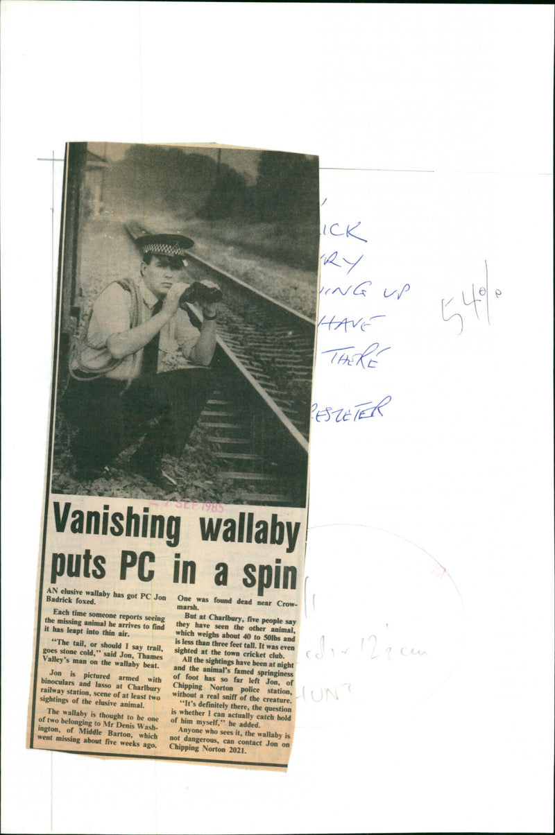 Jon Badrick - Vintage Photograph