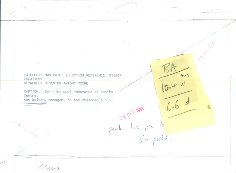 Ken Walton - Vintage Photograph