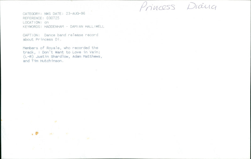 Members of Royale - Vintage Photograph