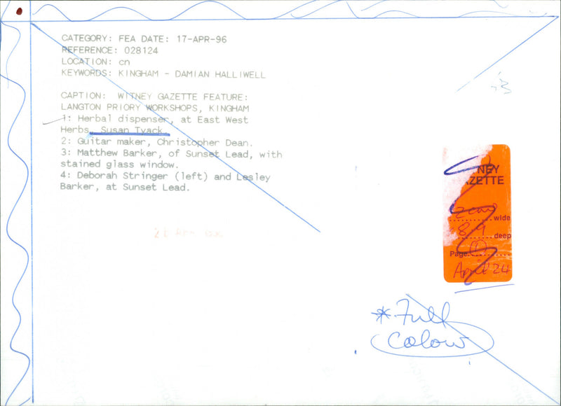 Susan Tyack - Vintage Photograph