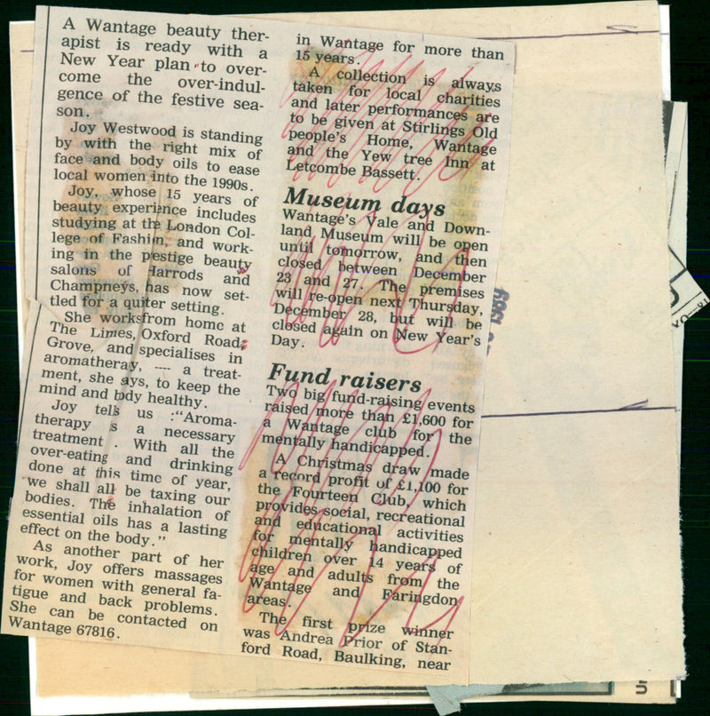 Joy Westwood - Vintage Photograph