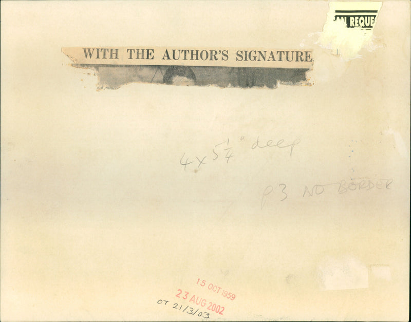 Evelyn Waugh - Vintage Photograph