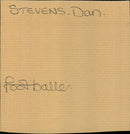 Stevens Dan - Vintage Photograph