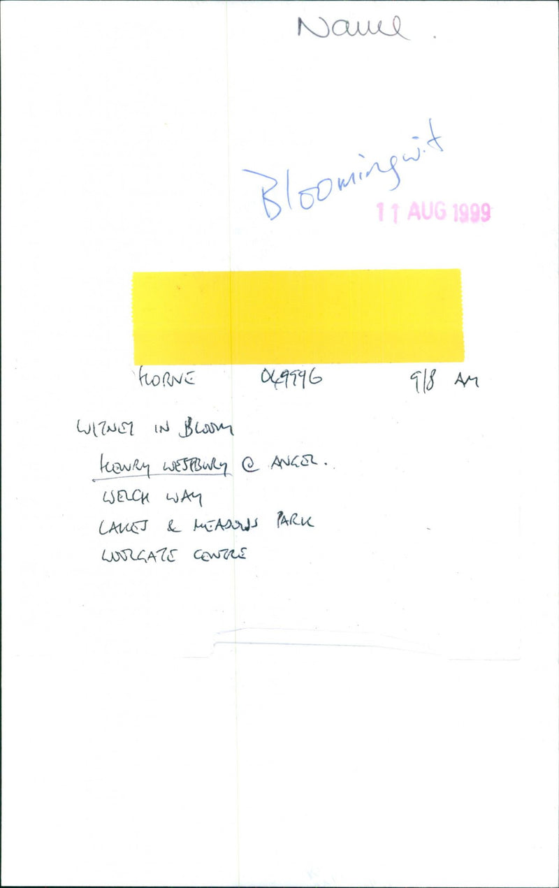 Henry Westbury - Vintage Photograph