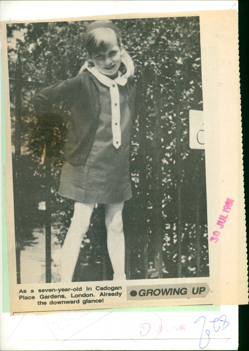 Lady Diana - Vintage Photograph