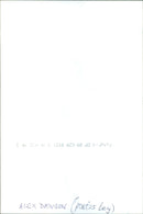 Alex Dawson - Vintage Photograph