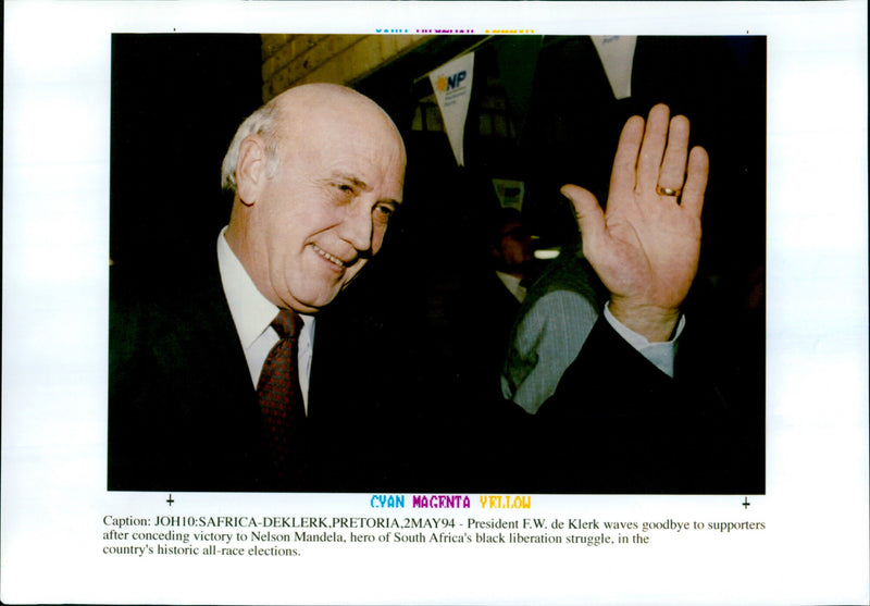 Frederik Willem de Klerk - Vintage Photograph