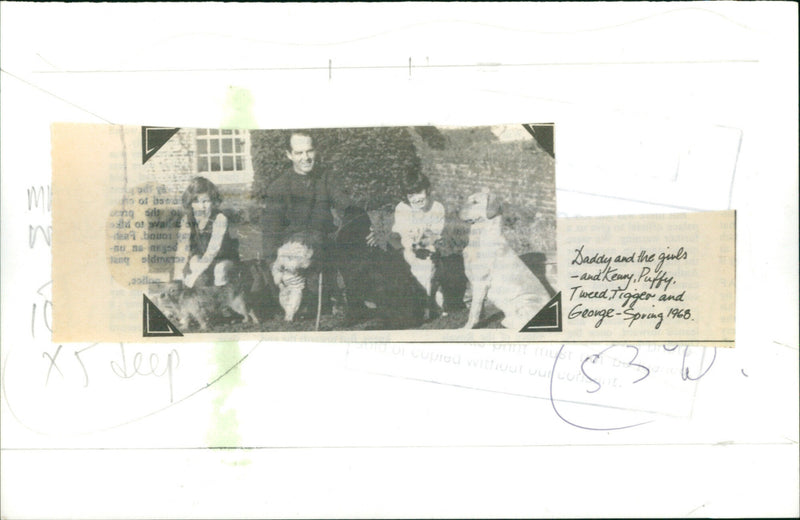 Sarah Ferguson's Family - Vintage Photograph