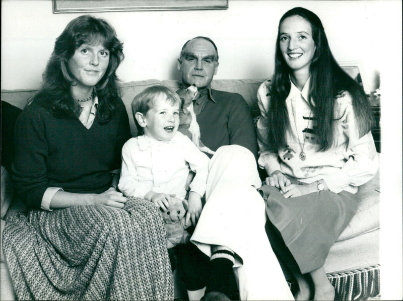 Sarah Ferguson's Family - Vintage Photograph