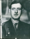 General Charles de Gaulle - Vintage Photograph