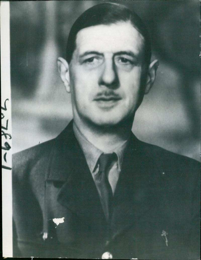 General Charles de Gaulle - Vintage Photograph
