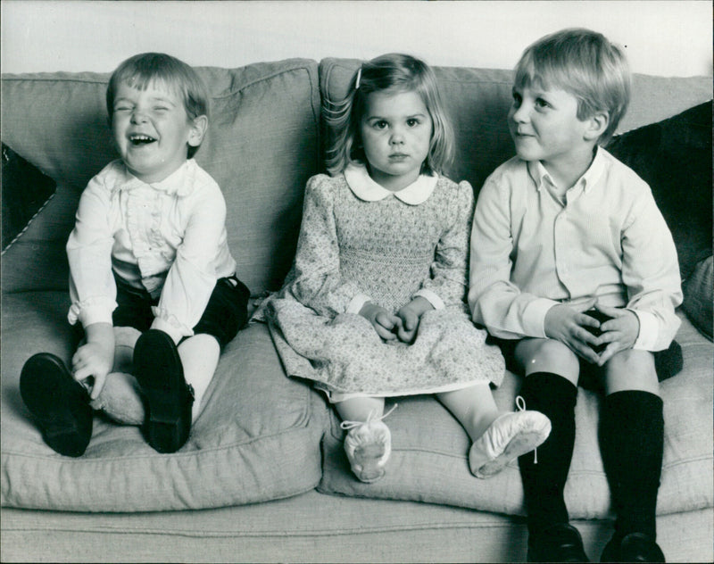 Seamus Makim, Alice and Andrew Ferguson - Vintage Photograph