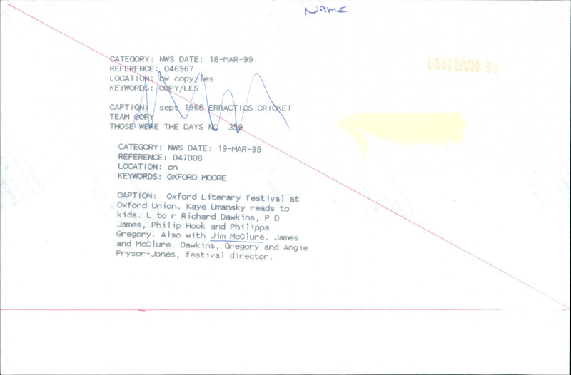 Jim McClure - Vintage Photograph