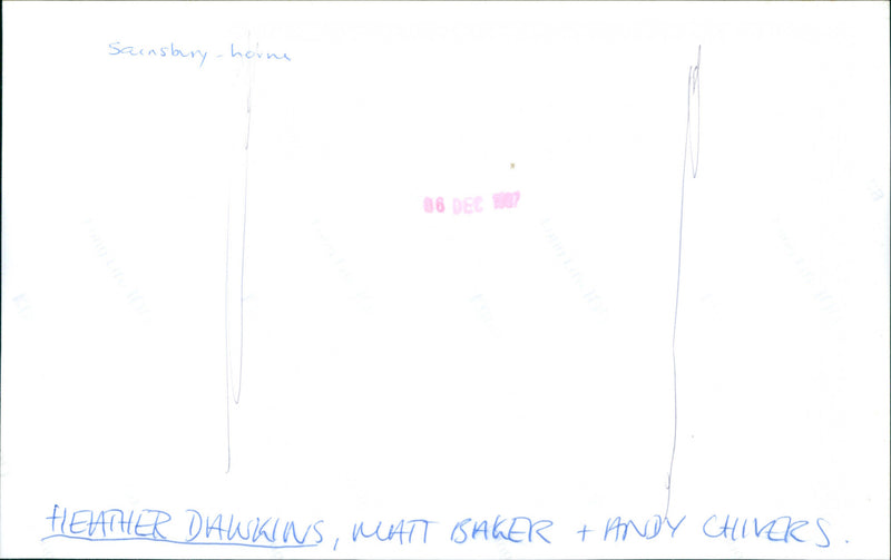 Heather Dawkins - Vintage Photograph