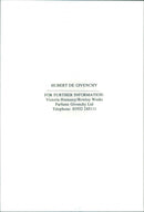 Hubert De Givenchy - Vintage Photograph