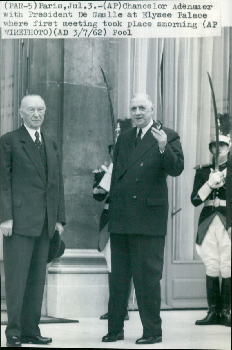Charles de Gaulle - Vintage Photograph