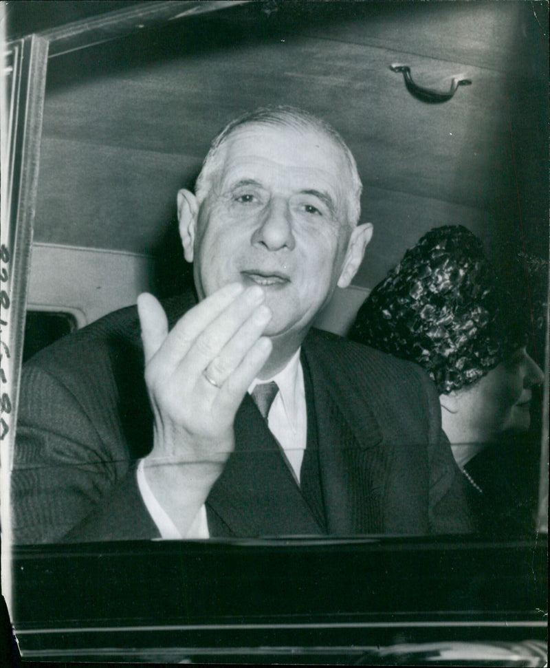 Charles de Gaulle - Vintage Photograph