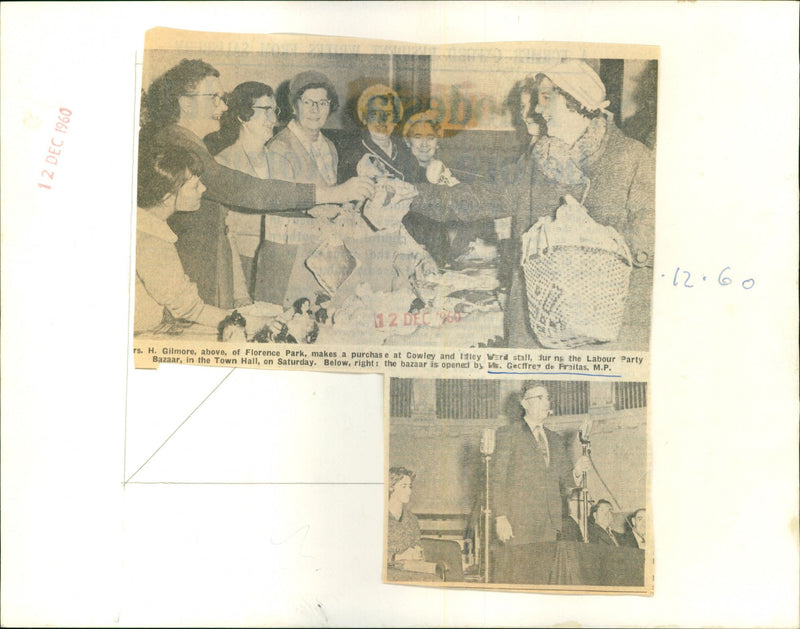 Mr. Geoffrey de Freitas - Vintage Photograph