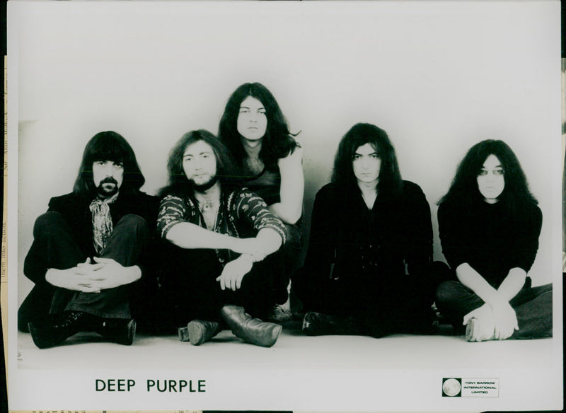 Deep Purple - Vintage Photograph