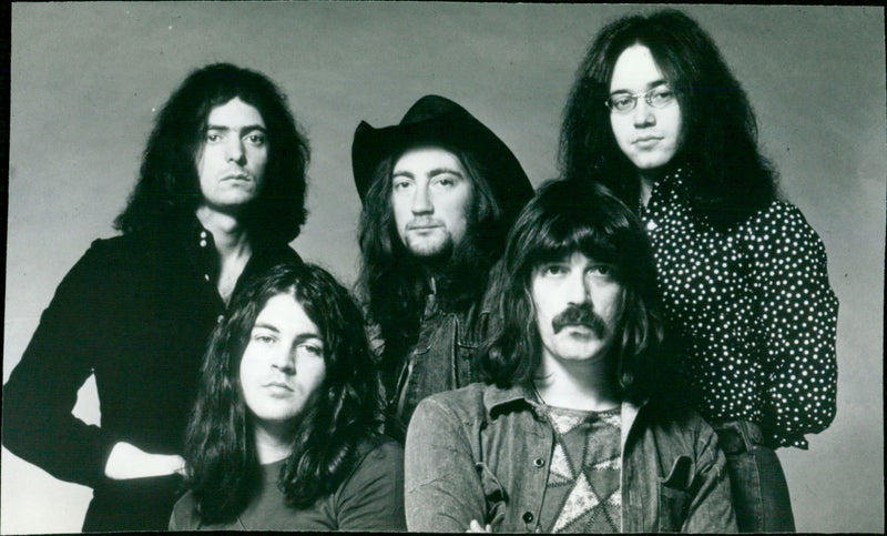 Deep Purple - Vintage Photograph