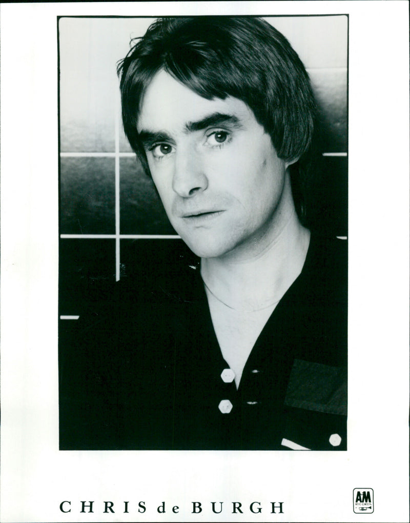 Chris de Burgh - Vintage Photograph