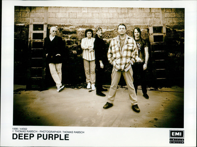 Deep Purple - Vintage Photograph
