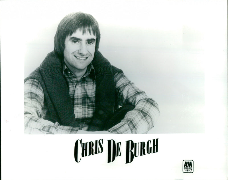 Chris de Burgh - Vintage Photograph