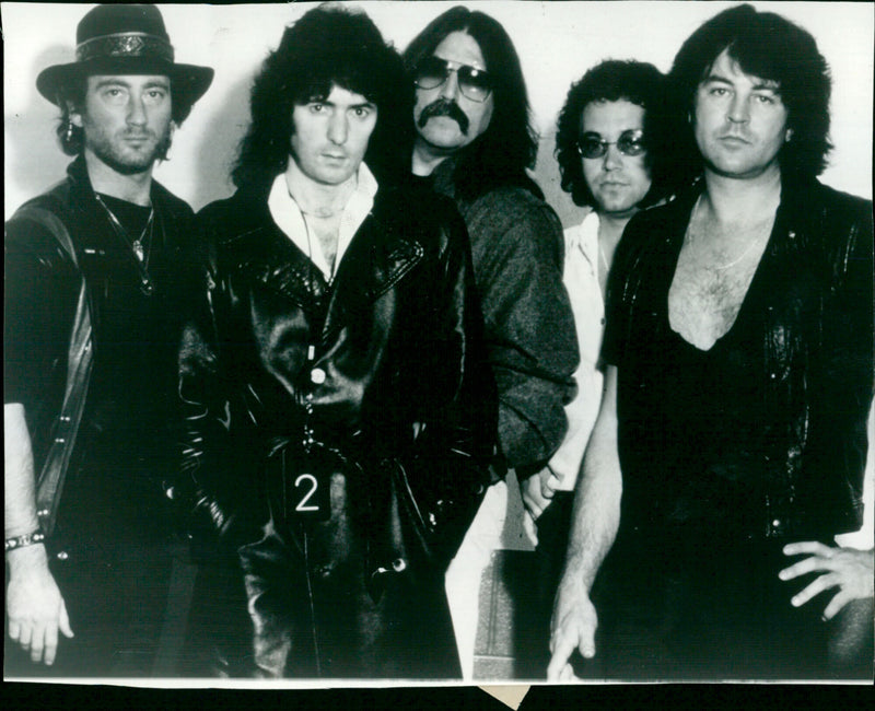 Deep Purple - Vintage Photograph
