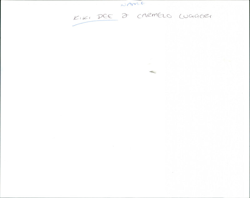 Kiki Dee - Vintage Photograph