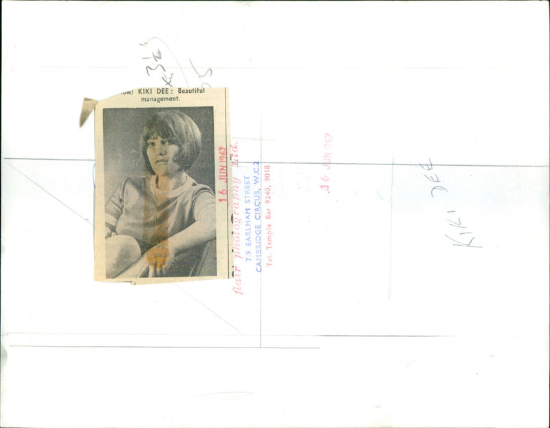 Kiki Dee - Vintage Photograph