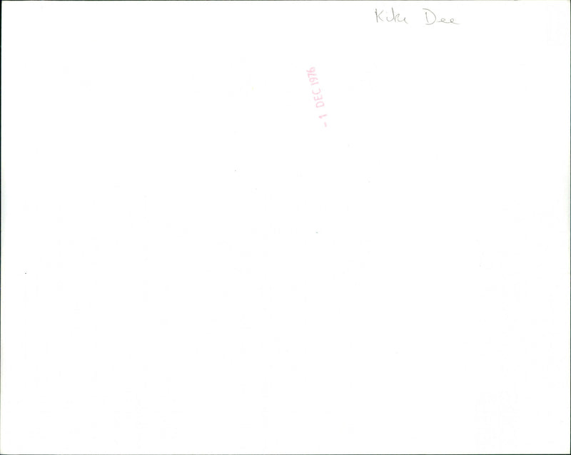 Kiki Dee - Vintage Photograph