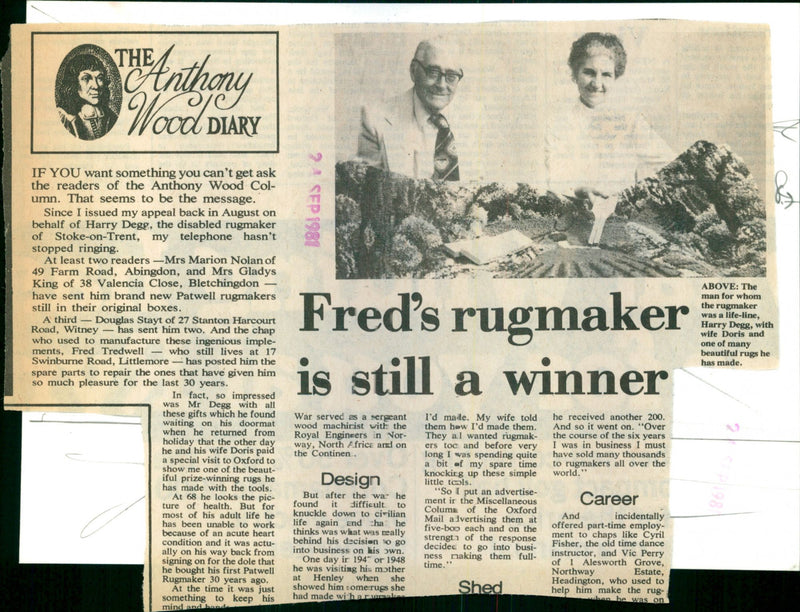 Harry Degg - Vintage Photograph