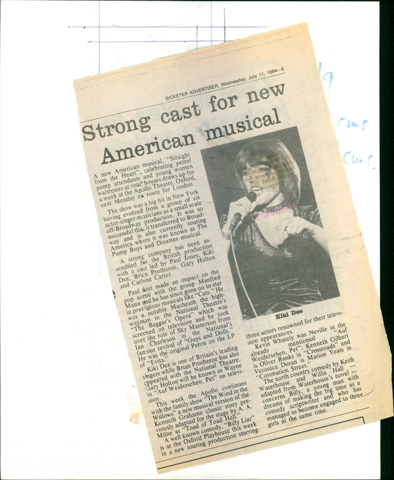 Kiki Dee - Vintage Photograph