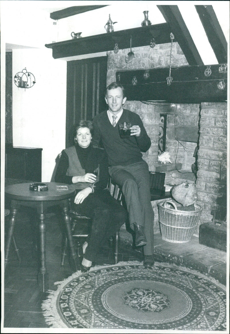 Ron and June Davies - Vintage Photograph