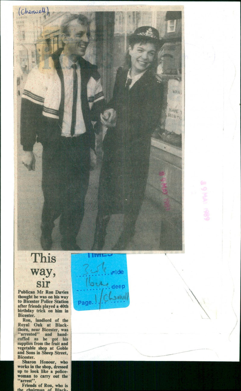 Ron Davies - Vintage Photograph