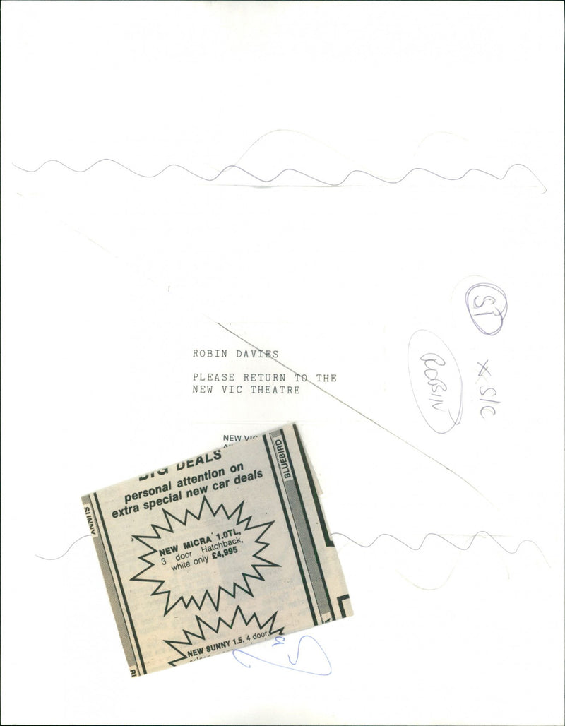 Robin Davies - Vintage Photograph