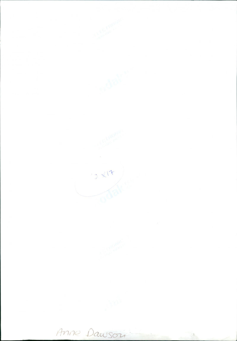 Anne Dawson - Vintage Photograph