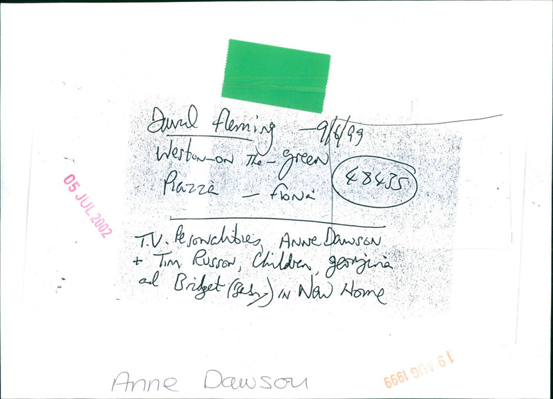 Anne Dawson - Vintage Photograph