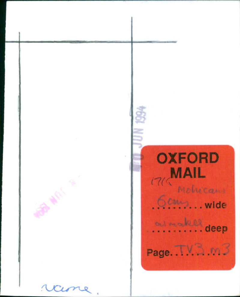 Daniel Day-Lewis - Vintage Photograph