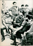 Moshe Dayan - Vintage Photograph